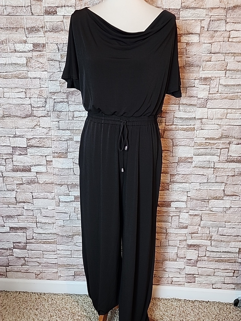 JohnPaulRichard Elegant Black Women's Jumpsuit Brand New